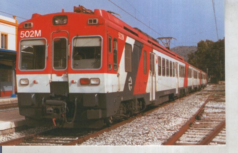 Postal 011164: Unidades electricas S-440-001/253 en Alora, Malaga