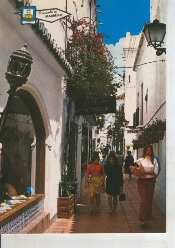Postal 011179: Calle tipica de Marbella