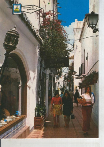 Postal 011179: Calle tipica de Marbella