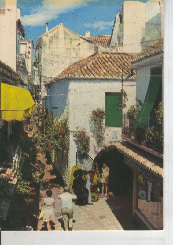 Postal 011194: Calle tipica de Marbella