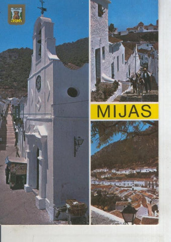 Postal 011209: Calles tipicas de Mijas, malaga