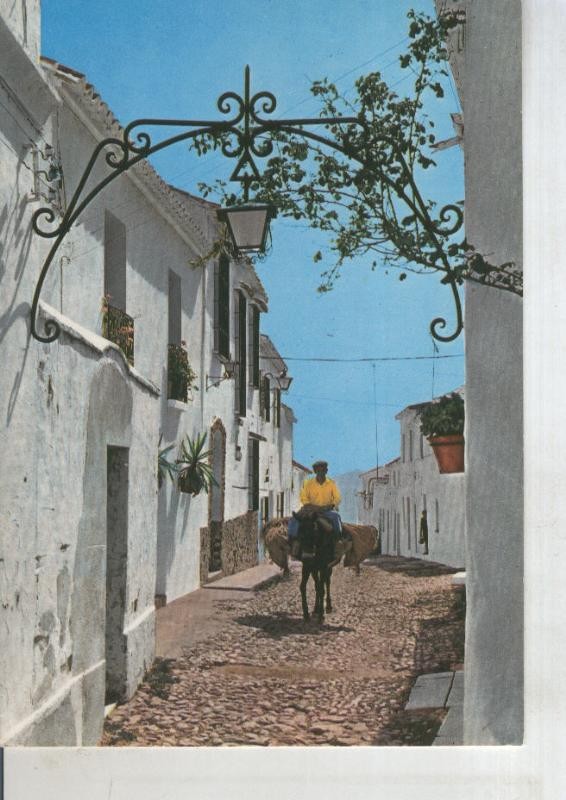 Postal 011210: Calle tipica de Mijas, malaga