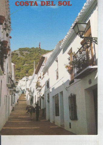 Postal 011212: Calle tipica de Mijas, malaga