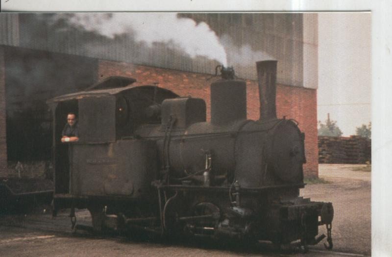 Postal 011232: Locomotora vapor Nueva Montaña