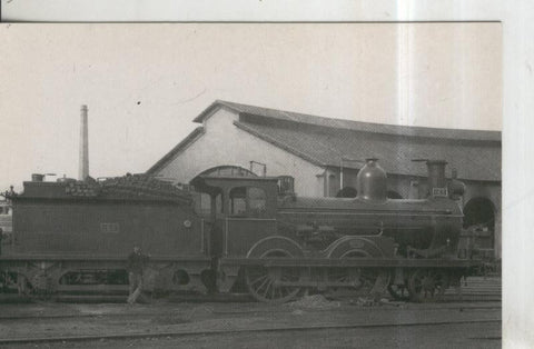 Postal 011239: M.Z.A. Locomotora vapor 1-2-0 numero 165