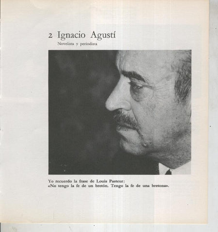 Ficha 002: Ignacio Agusti: novelista y periodista