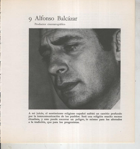 Ficha 009: Alfonso Balcazar: Productor cinematografico