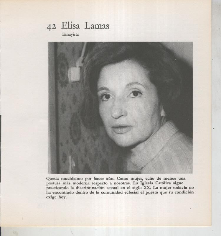 Ficha 042: Elisa Lamas: Ensayista