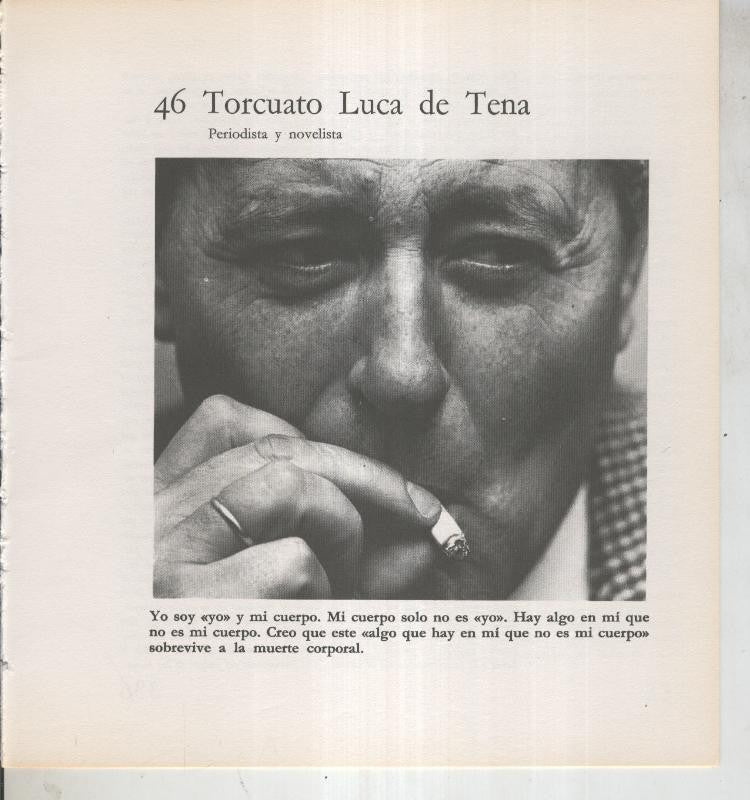 Ficha 046: Torcuato Luca de Tena: Periodista y novelista