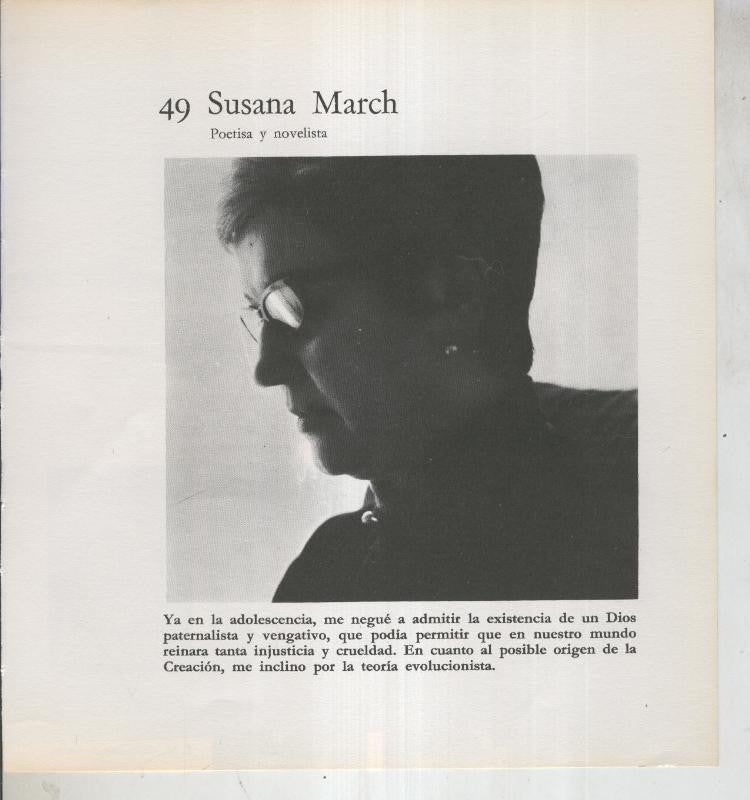 Ficha 049: Susana March: Poetisa y novelista