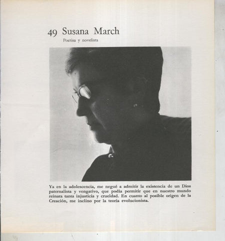 Ficha 049: Susana March: Poetisa y novelista