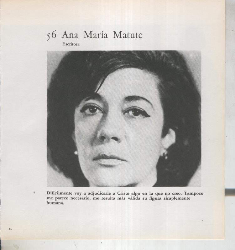 Ficha 056: Ana Maria Matute: Escritora