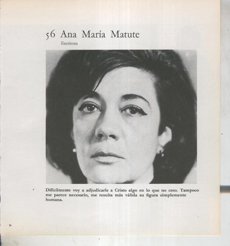 Ficha 056: Ana Maria Matute: Escritora