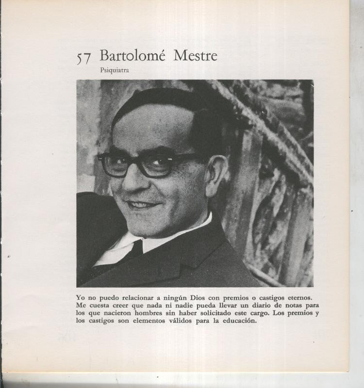 Ficha 057: Bartolome Mestre: Psiquiatra