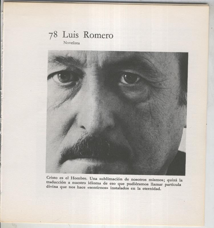 Ficha 078: Luis Romero: Novelista