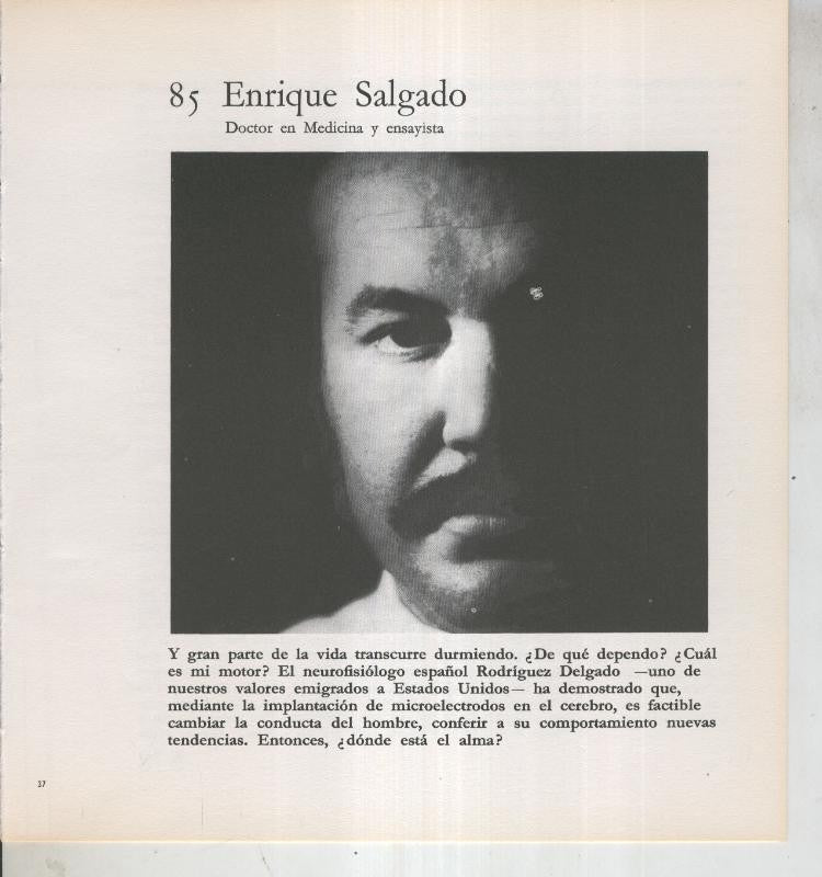 Ficha 085: Enrique Salgado: Doctor en Medicina y ensayista