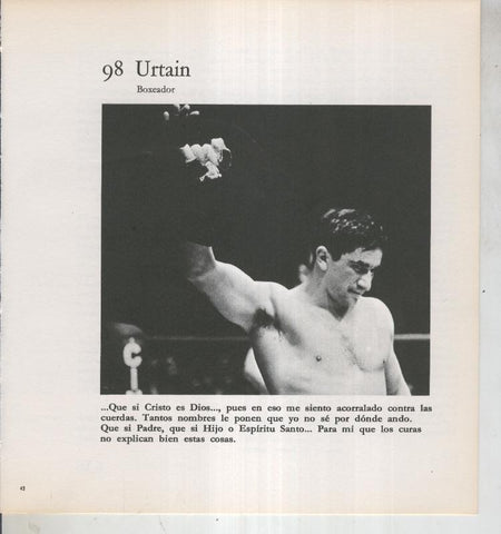 Ficha 098: Urtain: Boxeador