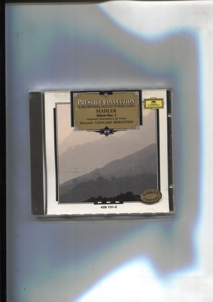 CD Musica Clasica: Gustav Mahler: sinfonia numero 5 en do menor