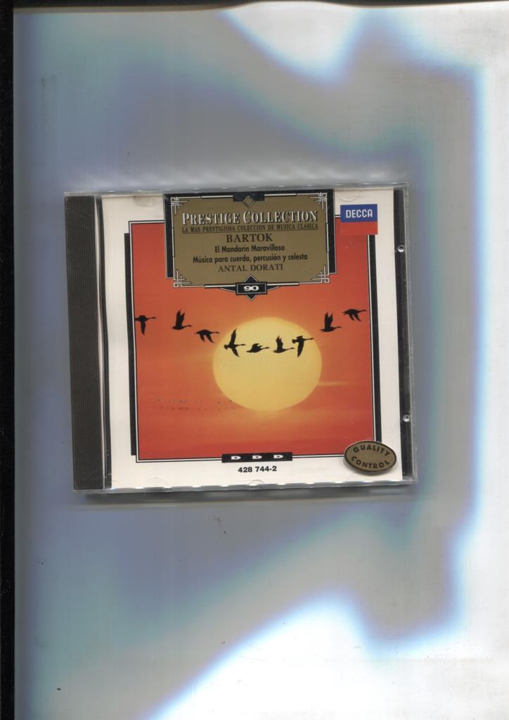 CD Musica Clasica: Bela Bartok: el mandarin maravilloso y