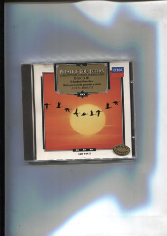 CD Musica Clasica: Bela Bartok: el mandarin maravilloso y