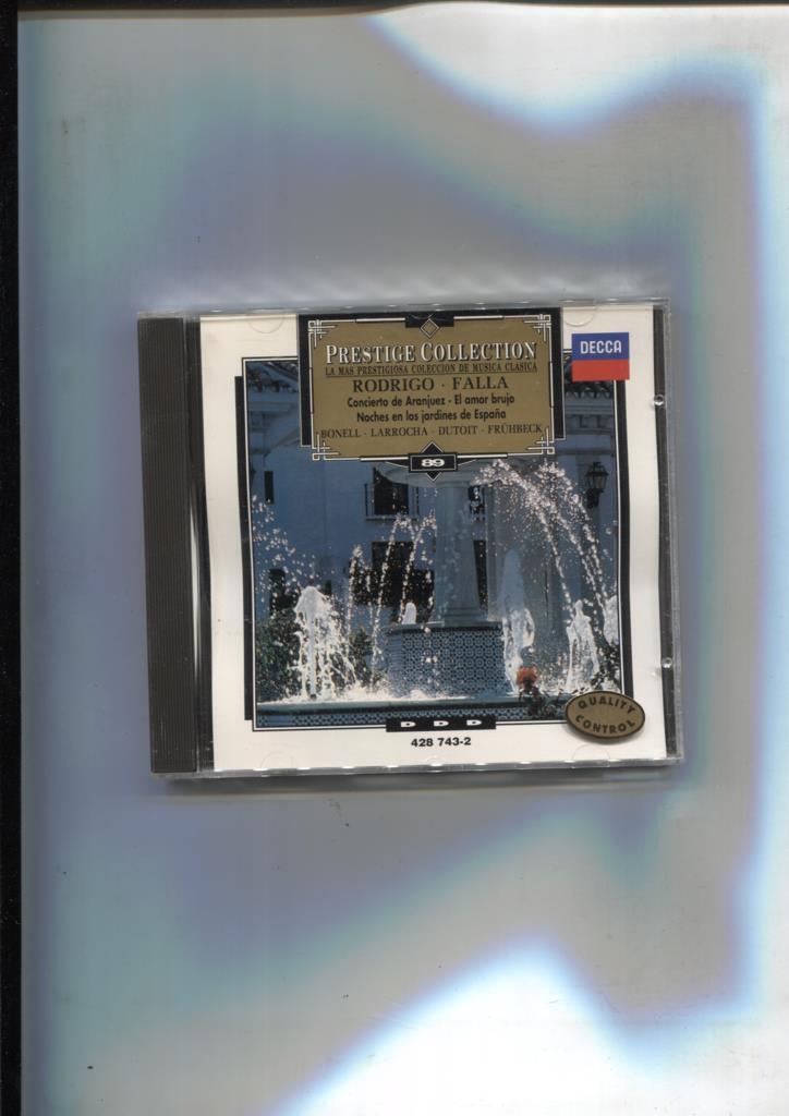 CD Musica Clasica: Joaquin Rodrigo: concierto de aranjuez