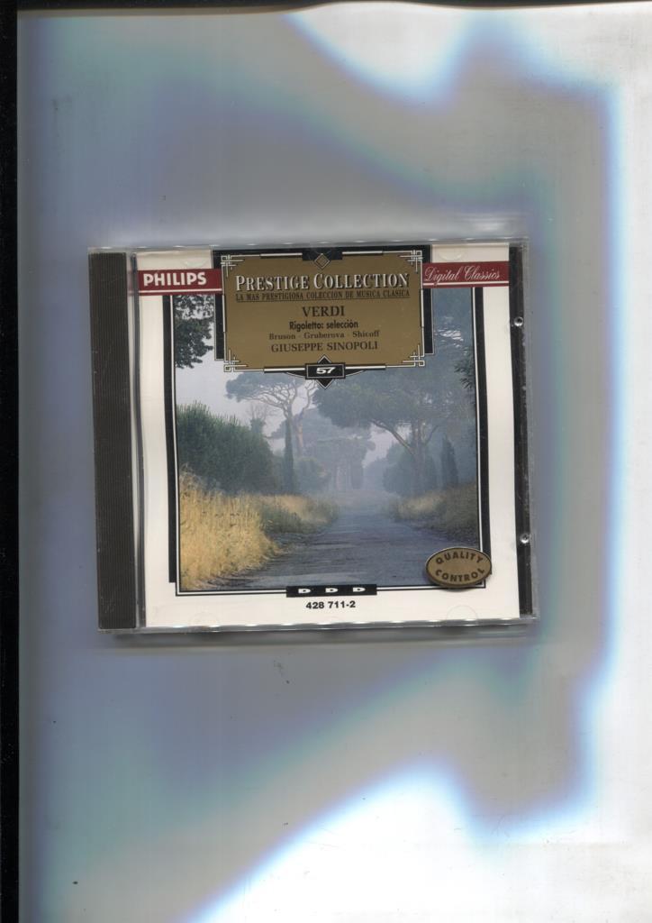 CD Musica Clasica: Verdi: Rigoletto, seleccion