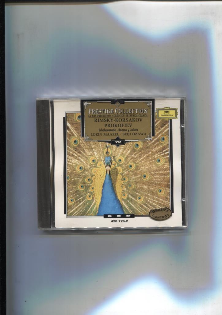 CD Musica Clasica: Nikolai Rimsky Korsakov: Scherezade op.35