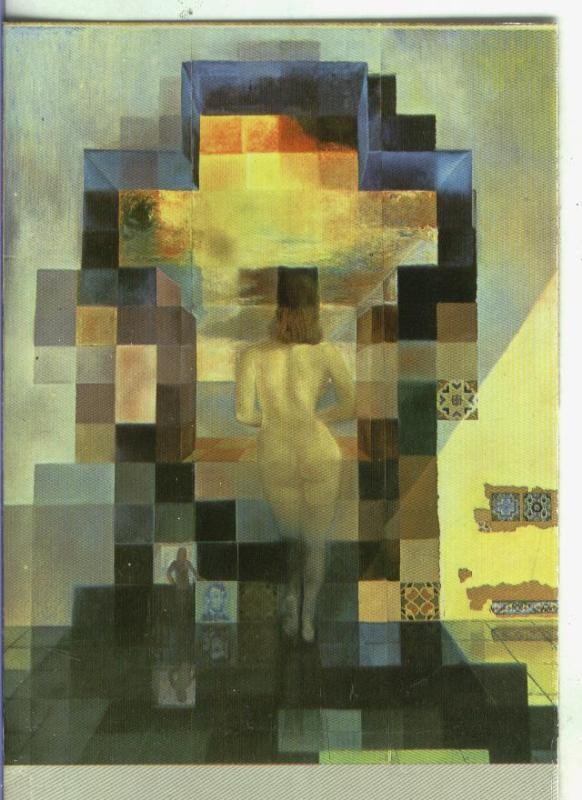 Postal 002513:  Dali: Gala desnuda