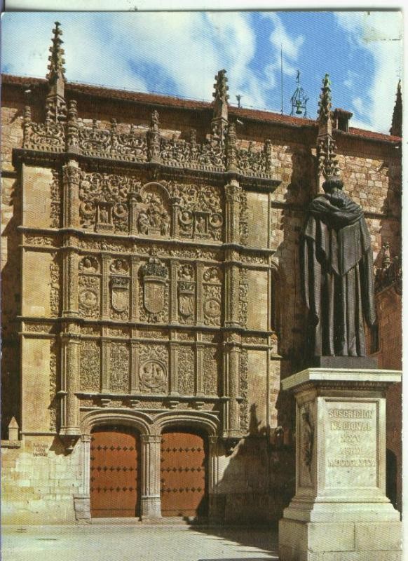 Postal 002544: Salamanca: Fachada de la Universidad