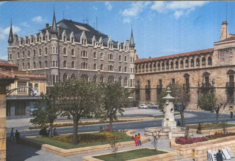 Postal 005716 : Plaza de San Marcelo (leon)