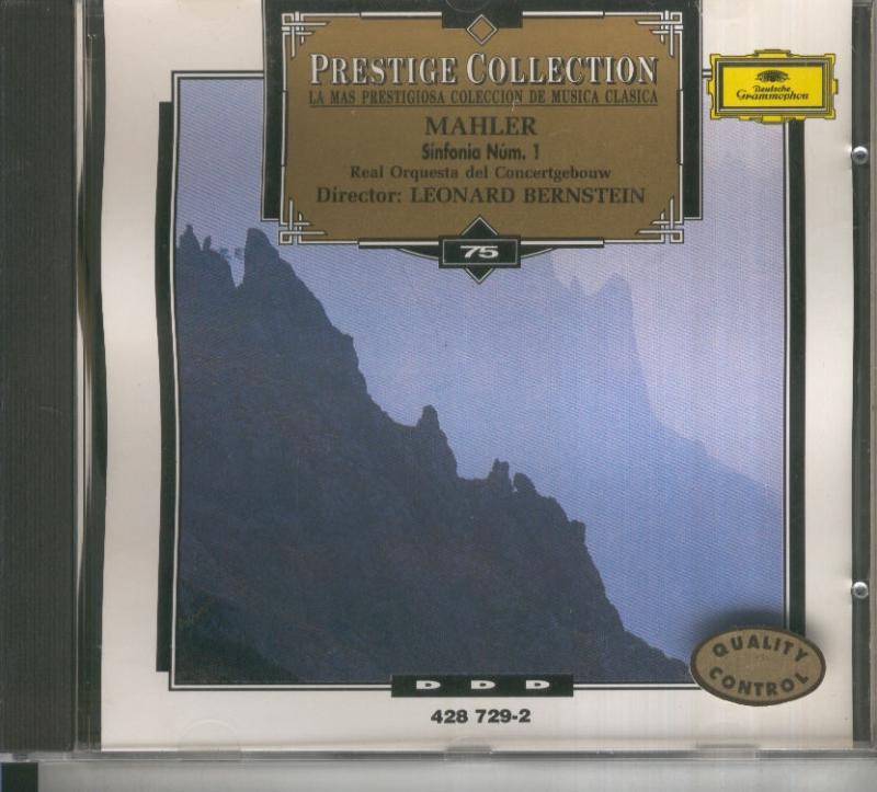 CD Musica Clasica: Mahler: sinfonia numero 1