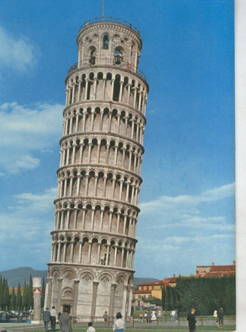 Postal 011268: Torre inclinada de Pisa