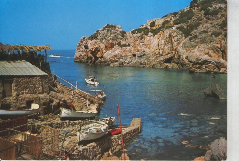 Postal 011307: Cala de Deya en Mallorca
