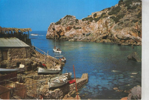 Postal 011307: Cala de Deya en Mallorca