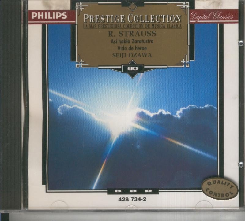 CD Musica Clasica: R.Straus: asi hablo zaratustra-vida de heroe