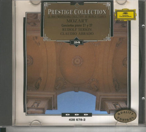 CD Musica Clasica: Mozart: Concierto piano 21 y 27