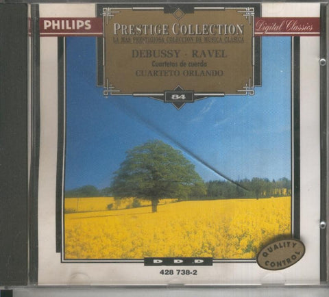 CD Musica Clasica: Claude Debussy: Cuarteto de cuerda en Sol menor y 
