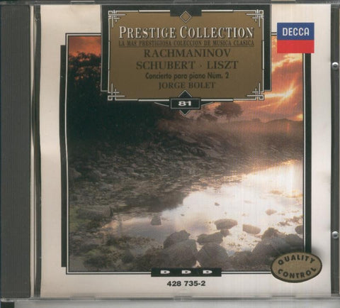 CD Musica Clasica: Rachmaninov: Concierto para piano y orquesta numero 2 en do menor.op.18