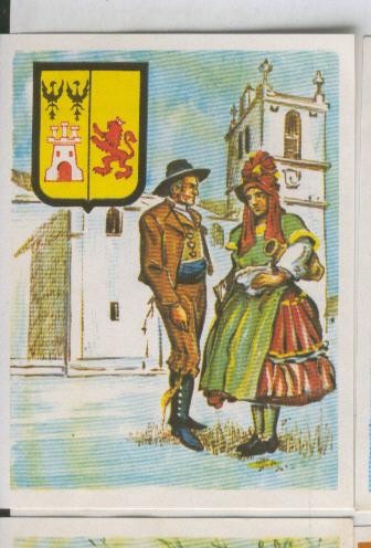 Las provincias de España cromo numero 035: Traje tipico