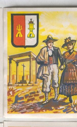 Las provincias de España cromo numero 020: Traje tipico