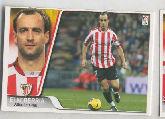 Cromo Liga 2007-2008: Athletic Club numero 304: Etxeberria
