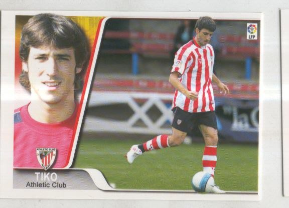 Cromo Liga 2007-2008: Athletic Club numero 302: Tiko