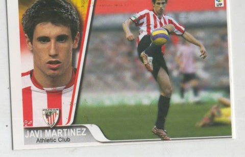 Cromo Liga 2007-2008: Athletic Club numero 300: Javi Martinez