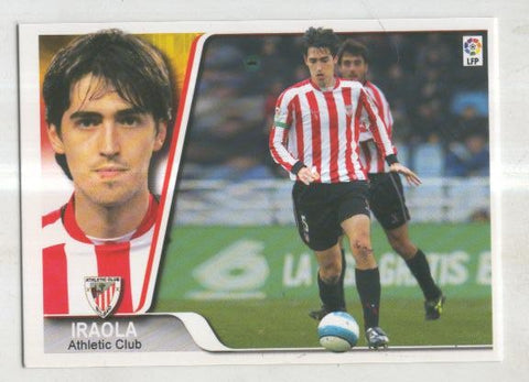 Cromo Liga 2007-2008: Athletic Club numero 299; Iraola