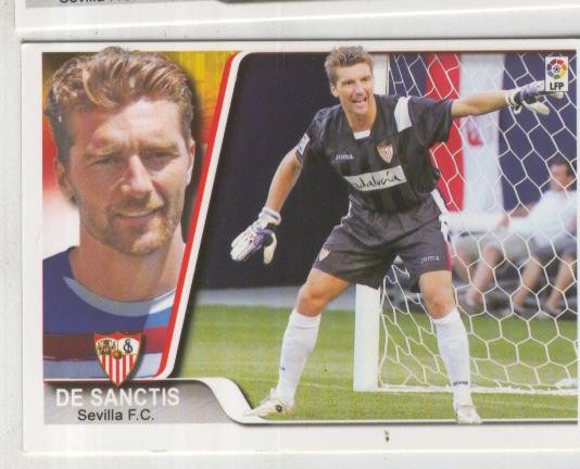 Cromo Liga 2007-2008: Sevilla F.C. numero 040: De Sanctis