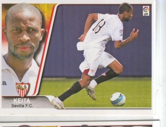 Cromo Liga 2007-2008: Sevilla F.C. numero 044: Keita