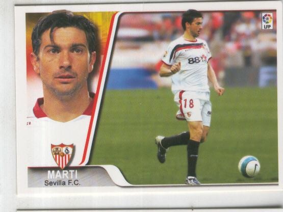 Cromo Liga 2007-2008: Sevilla F.C. numero 048: Marti