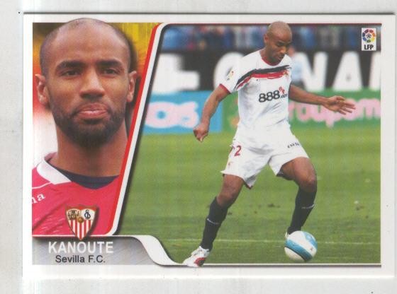 Cromo Liga 2007-2008: Sevilla F.C. numero 054: Kanoute
