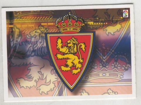 Cromo Liga 2007-2008: R.Zaragoza. numero 091: Escudo Club