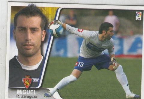 Cromo Liga 2007-2008: R.Zaragoza. numero 094: Miguel